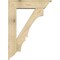 Ekena Millwork Balboa Traditional Rough Sawn Bracket w/ Offset Brace, Douglas Fir, 8"W x 32"D x 44"H BKT0806X32X44BOA01RDF - alternate 2